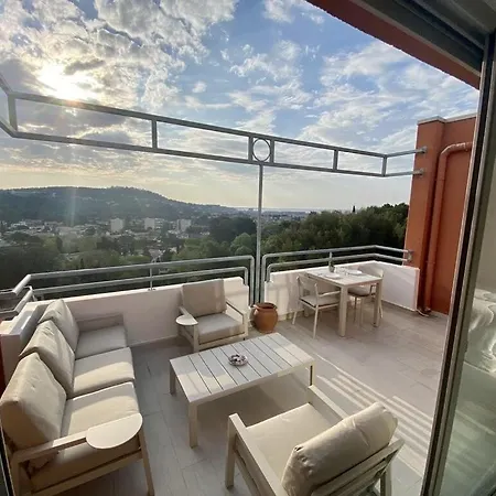 Apartment Cosy Vue Mer, Piscine, Tennis Et Golf